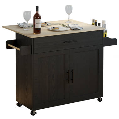 Kitchen cart island with seating hot sale